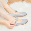 imageFelix ampamp Flora Toddler Little Girls Dress Shoes  Flower Girls Mary Jane Flats Ballet Shoes Party WeddingB810silver