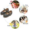 imageFelix ampamp Flora Toddler Little Girls Dress Shoes  Flower Girls Mary Jane Flats Ballet Shoes Party WeddingB814black
