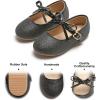 imageFelix ampamp Flora Toddler Little Girls Dress Shoes  Flower Girls Mary Jane Flats Ballet Shoes Party WeddingB814black
