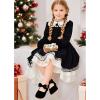 imageFelix ampamp Flora Toddler Little Girls Dress Shoes  Flower Girls Mary Jane Flats Ballet Shoes Party WeddingB822black