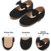 imageFelix ampamp Flora Toddler Little Girls Dress Shoes  Flower Girls Mary Jane Flats Ballet Shoes Party WeddingB822black