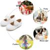 imageFelix ampamp Flora Toddler Little Girls Dress Shoes  Flower Girls Mary Jane Flats Ballet Shoes Party WeddingB822white