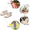 imageFelix ampamp Flora Toddler Little Girls Dress Shoes  Flower Girls Mary Jane Flats Ballet Shoes Party WeddingB893beige