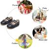 imageFelix ampamp Flora Toddler Little Girls Dress Shoes  Flower Girls Mary Jane Flats Ballet Shoes Party WeddingB893black