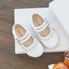 imageFelix ampamp Flora Toddler Little Girls Dress Shoes  Flower Girls Mary Jane Flats Ballet Shoes Party WeddingB893white