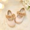 imageFelix ampamp Flora Toddler Little Girls Dress Shoes  Flower Girls Mary Jane Flats Ballet Shoes Party WeddingB894dark Nude