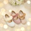 imageFelix ampamp Flora Toddler Little Girls Dress Shoes  Flower Girls Mary Jane Flats Ballet Shoes Party WeddingB894ivory White