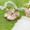 imageFelix ampamp Flora Toddler Little Girls Dress Shoes  Flower Girls Mary Jane Flats Ballet Shoes Party WeddingB900dark Nude
