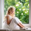 imageFelix ampamp Flora Toddler Little Girls Dress Shoes  Flower Girls Mary Jane Flats Ballet Shoes Party WeddingBf01white