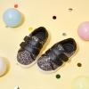 imageFelix ampamp Flora ToddlerLittle Kid Girls Running Shoes Sports Sneakers Princess Casual Glitter ShoesBs808giltter Black
