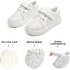 imageFelix ampamp Flora ToddlerLittle Kid Girls Running Shoes Sports Sneakers Princess Casual Glitter ShoesBs815glitter White