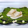 imageFelix ampamp Flora ToddlerLittle Kid Girls Running Shoes Sports Sneakers Princess Casual Glitter ShoesBs819glitter Gold