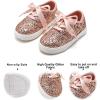 imageFelix ampamp Flora ToddlerLittle Kid Girls Running Shoes Sports Sneakers Princess Casual Glitter ShoesBs821champagne Pink
