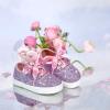 imageFelix ampamp Flora ToddlerLittle Kid Girls Running Shoes Sports Sneakers Princess Casual Glitter ShoesBs821glitter Purple