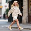 imageFelix ampamp Flora ToddlerLittle Kid Girls Running Shoes Sports Sneakers Princess Casual Glitter ShoesBs824gold