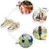 imageFelix ampamp Flora ToddlerLittle Kid Girls Running Shoes Sports Sneakers Princess Casual Glitter ShoesBs824gold