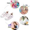 imageFelix ampamp Flora ToddlerLittle Kid Girls Running Shoes Sports Sneakers Princess Casual Glitter ShoesBs826glitter Pink