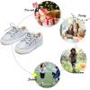 imageFelix ampamp Flora ToddlerLittle Kid Girls Running Shoes Sports Sneakers Princess Casual Glitter ShoesBs827glitter Blue