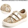 imageFelix ampamp Flora ToddlerLittle Kid Girls Running Shoes Sports Sneakers Princess Casual Glitter ShoesGiltter Gold