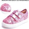 imageFelix ampamp Flora ToddlerLittle Kid Girls Running Shoes Sports Sneakers Princess Casual Glitter ShoesGiltter Pink