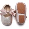 imageSoft Sole Baby Dress Shoes  Infant Baby Walking Shoes Moccasinss Rubber Sole Crib ShoesB10pink