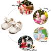 imageSoft Sole Baby Dress Shoes  Infant Baby Walking Shoes Moccasinss Rubber Sole Crib ShoesB15beige