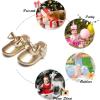 imageSoft Sole Baby Dress Shoes  Infant Baby Walking Shoes Moccasinss Rubber Sole Crib ShoesB15gold