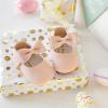 imageSoft Sole Baby Dress Shoes  Infant Baby Walking Shoes Moccasinss Rubber Sole Crib ShoesB15pink