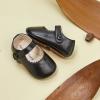 imageSoft Sole Baby Dress Shoes  Infant Baby Walking Shoes Moccasinss Rubber Sole Crib ShoesB8725black
