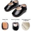 imageSoft Sole Baby Dress Shoes  Infant Baby Walking Shoes Moccasinss Rubber Sole Crib ShoesB8725black