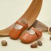 imageSoft Sole Baby Dress Shoes  Infant Baby Walking Shoes Moccasinss Rubber Sole Crib ShoesB8725brown