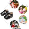 imageSoft Sole Baby Dress Shoes  Infant Baby Walking Shoes Moccasinss Rubber Sole Crib ShoesB8726black