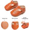 imageSoft Sole Baby Dress Shoes  Infant Baby Walking Shoes Moccasinss Rubber Sole Crib ShoesB8726brown