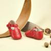 imageSoft Sole Baby Dress Shoes  Infant Baby Walking Shoes Moccasinss Rubber Sole Crib ShoesB8726red