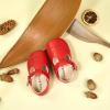 imageSoft Sole Baby Dress Shoes  Infant Baby Walking Shoes Moccasinss Rubber Sole Crib ShoesB8726red