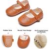 imageSoft Sole Baby Dress Shoes  Infant Baby Walking Shoes Moccasinss Rubber Sole Crib ShoesB8728brown
