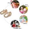 imageSoft Sole Baby Dress Shoes  Infant Baby Walking Shoes Moccasinss Rubber Sole Crib ShoesB8728gold