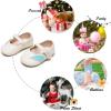 imageSoft Sole Baby Dress Shoes  Infant Baby Walking Shoes Moccasinss Rubber Sole Crib ShoesB8729apricot