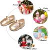 imageSoft Sole Baby Dress Shoes  Infant Baby Walking Shoes Moccasinss Rubber Sole Crib ShoesB8729gold