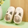 imageSoft Sole Baby Dress Shoes  Infant Baby Walking Shoes Moccasinss Rubber Sole Crib ShoesB8730beige