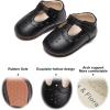 imageSoft Sole Baby Dress Shoes  Infant Baby Walking Shoes Moccasinss Rubber Sole Crib ShoesB8730black