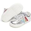 imageFelix ampamp Flora ToddlerLittle Kid Girls Running Shoes Sports Sneakers Princess Casual Glitter ShoesBs824silver