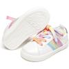 imageFelix ampamp Flora ToddlerLittle Kid Girls Running Shoes Sports Sneakers Princess Casual Glitter ShoesBs824white