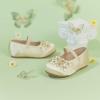 imageFelix ampamp Flora Toddler Girl Dress Shoes  Flower Girl Ballet Flats School Wedding PartyB891gold