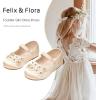 imageFelix ampamp Flora Toddler Girl Dress Shoes  Flower Girl Ballet Flats School Wedding PartyB891gold