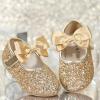 imageFelix ampamp Flora Toddler Girl Dress Shoes  Flower Girl Ballet Flats School Wedding PartyB903glitter Gold