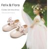 imageFelix ampamp Flora Toddler Girl Dress Shoes  Flower Girl Ballet Flats School Wedding PartyB903nude