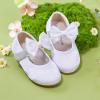 imageFelix ampamp Flora Toddler Girl Dress Shoes  Flower Girl Ballet Flats School Wedding PartyB903s White
