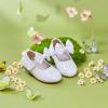 imageFelix ampamp Flora Toddler Girl Dress Shoes  Flower Girl Ballet Flats School Wedding PartyB903white