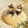 imageFelix ampamp Flora Toddler Girl Sandals  Flower Girl Dress Shoes Open Toe Little Kid Summer FlatsBc205 Black